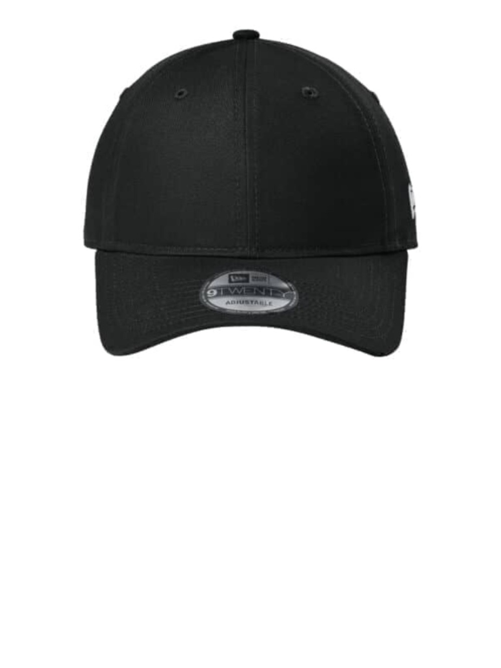 New Era 9Twenty Adjustable Unstructured Dad Hat Cap Blank Black